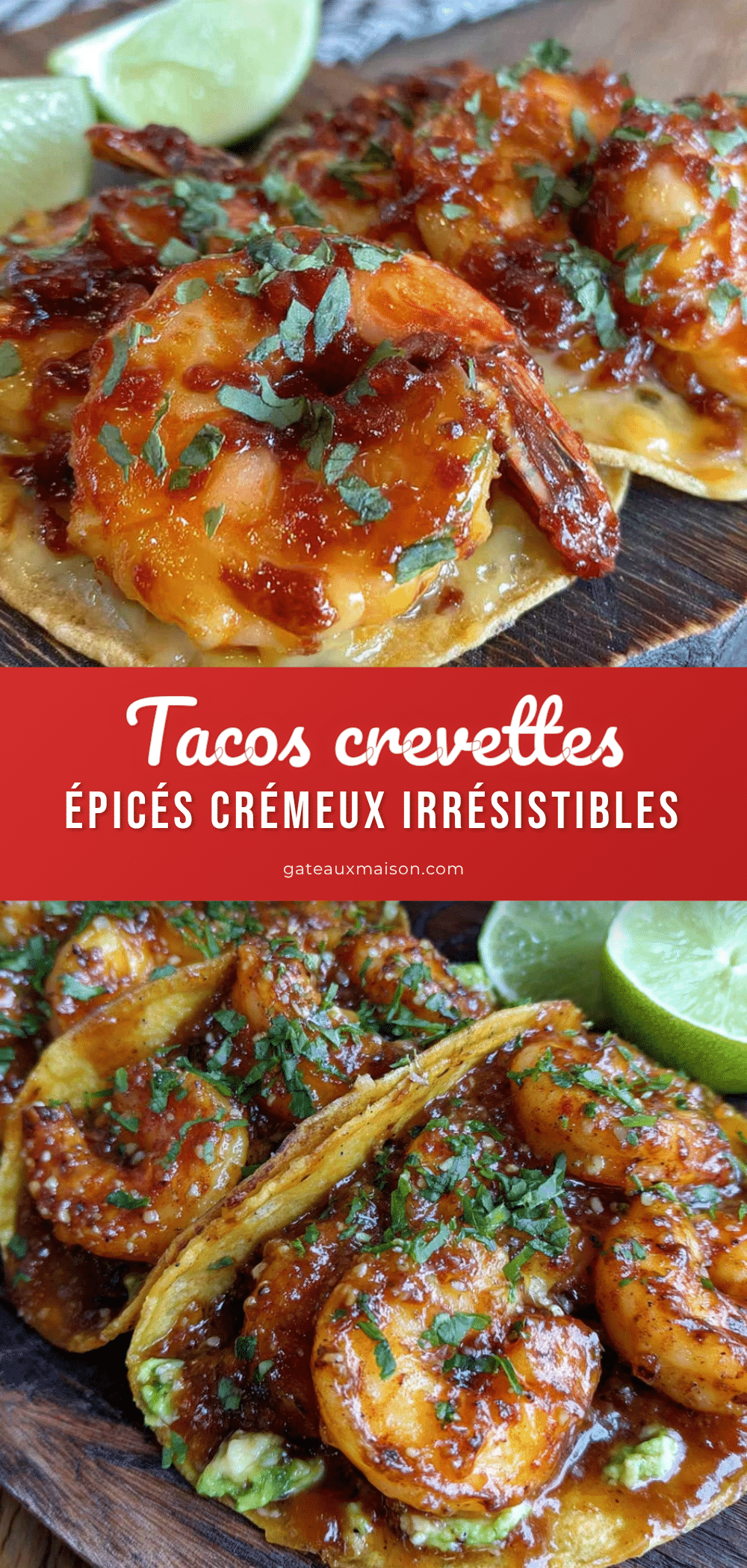 tacos crevettes épicés crémeux recipe