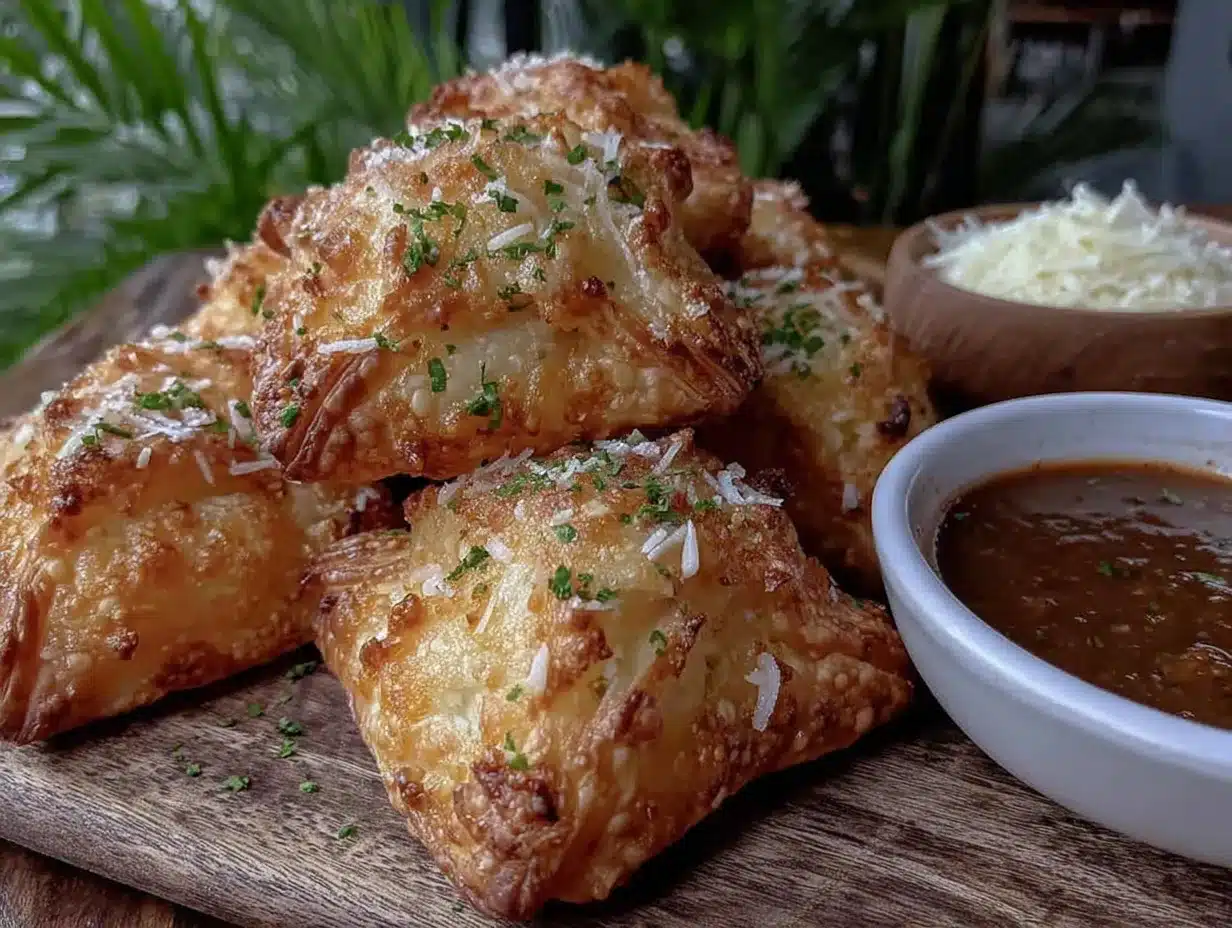 torsades feuilletées parmesan ail preparation steps