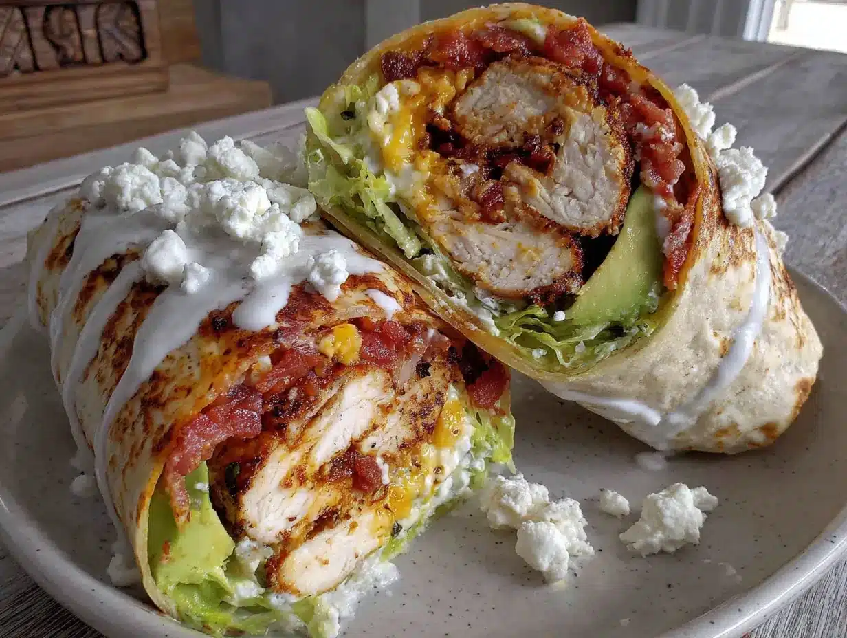 wraps poulet avocat ultra rapides preparation steps