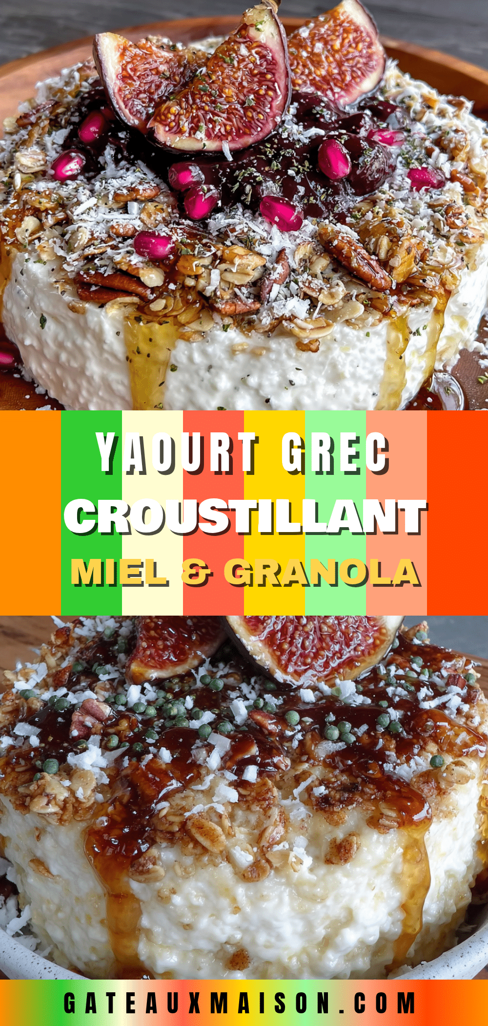 yaourt grec croustillant au miel recipe